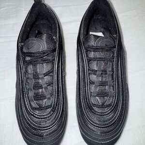 Nike Air Max 97 Black Men's Low Top Lace Up Sneakers Running Jogging Sports